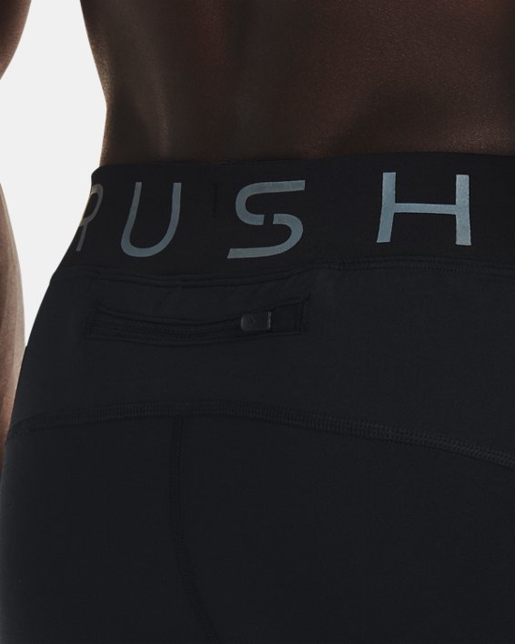 กางเกงรัดรูป UA RUSH™ HeatGear® Stamina สำหรับผู้ชาย, Black, pdpMainDesktop image number 3